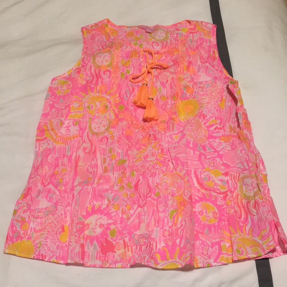 Lilly Pulitzer Tank with tassels